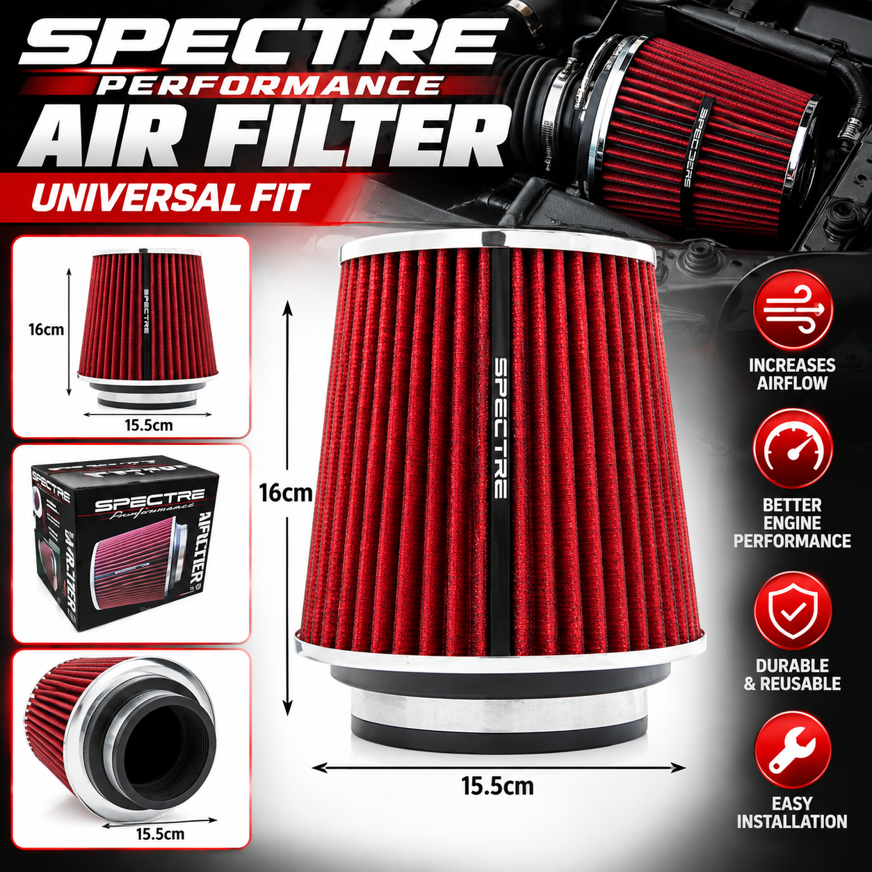 Sportski Filter SPECTRE