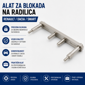 Alat za blokada na radilica za Renault / Dacia / Smart