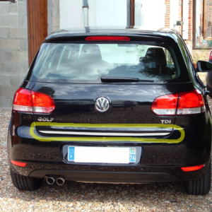 Trunk chrome trim VW Golf 6