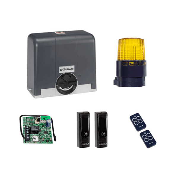 LIZZARD 500 C ENC -230V SLIDE GATE KIT / 500kg