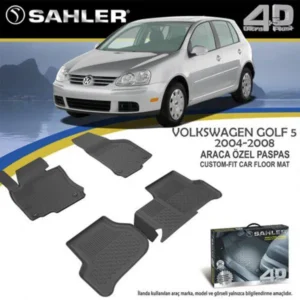 Gumeni Patosnici 4.5D SAHLER – VW - Golf 5 - 2004-2008