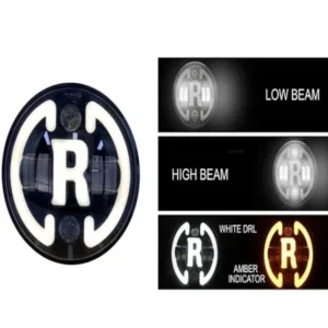 Моќен LED фар со Low Beam, High Beam