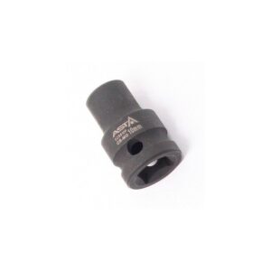 1/2" 10 mm Kratka Udarna Nasadna Glava, 12-kraka, 38 mm, Heavy Duty