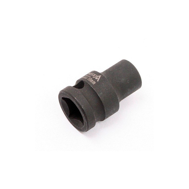 1/2" 10 mm Kratka Udarna Nasadna Glava, 12-kraka, 38 mm, Heavy Duty - Image 3