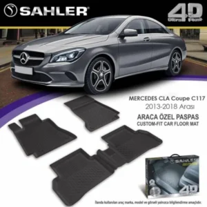 Gumeni Patosnici 4.5D SAHLER – MERCEDES CLA C117 2013-2018