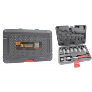 Profesionalen 20-delen set klucevi